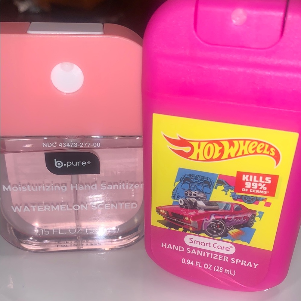 Pink Skincare Cleanser and Exfoliant